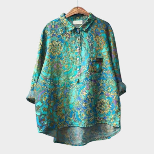 Ivonne | Premium Blouse met Bloemenpatronen
