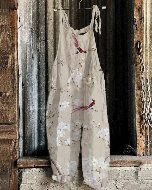 Émilie - Vintage Bloemen Overall