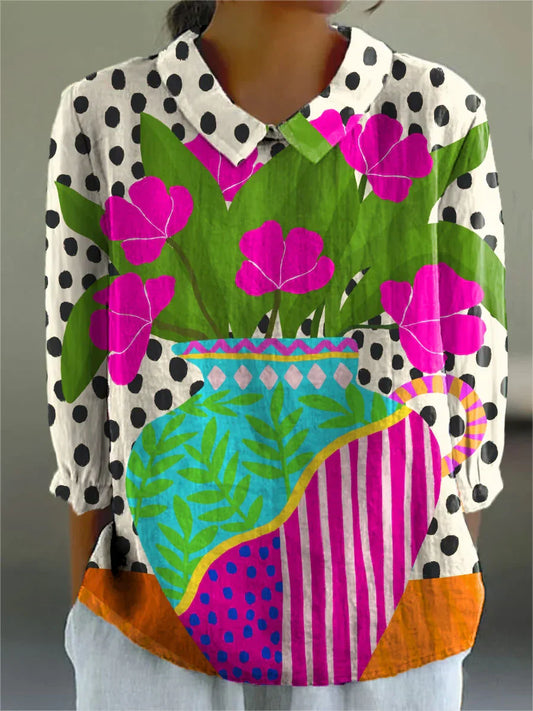Capucine – Bloemenprint Blouse