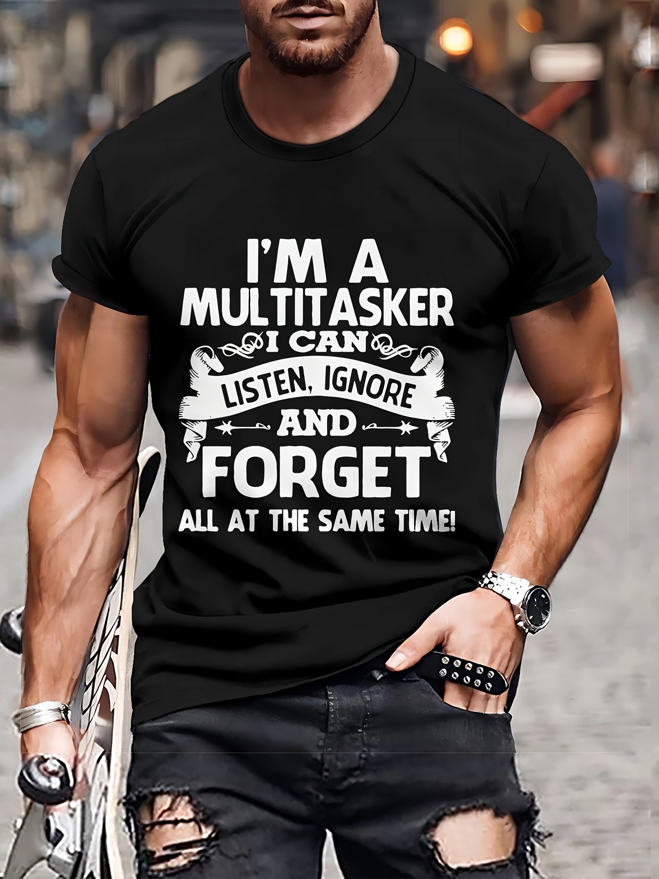 Multitasker™ – Voor mannen die alles (of niets) tegelijk doen