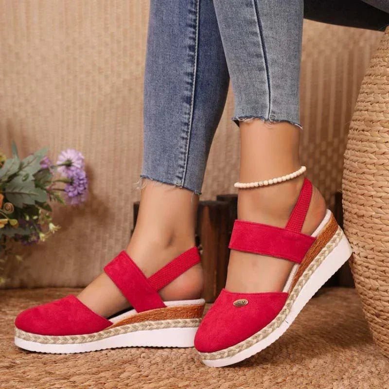 LW™ | Antonia - Comfortabele Orthopedische Plateau Sandalen met Ventilatie
