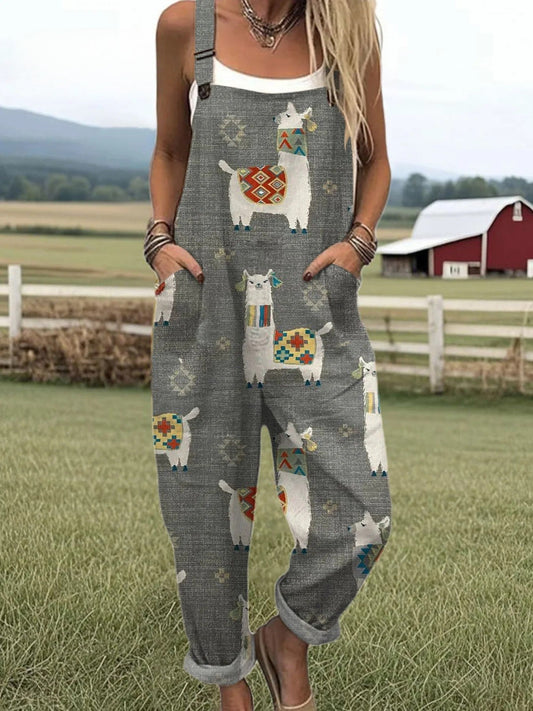 LW | Vintage Bloemen Jumpsuit voor Vrouwen - Moeiteloze Stijl & Comfort de Hele Dag