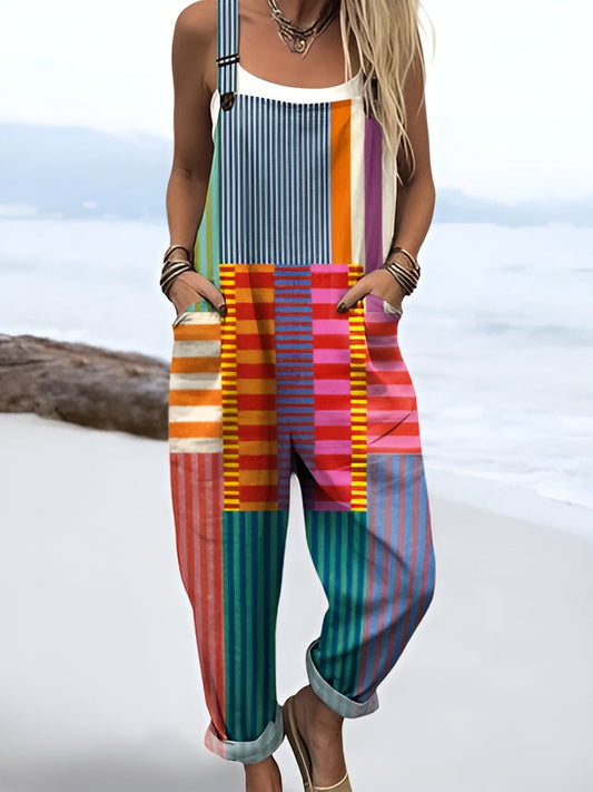 LW | Kleur Pop Stripe Overalls