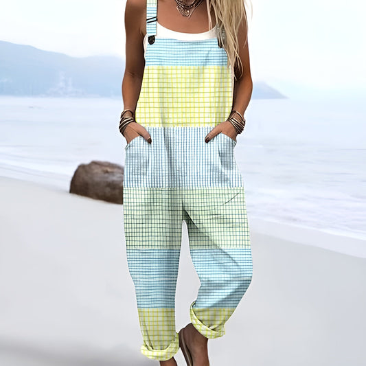 LW | Pastel Ruit Overalls