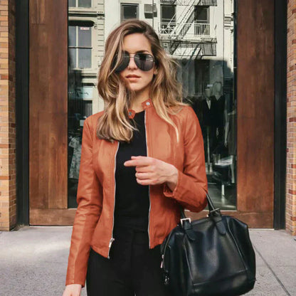 Sophia - Italiaanse Leren Jasje