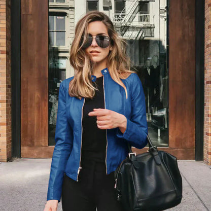 Sophia - Italiaanse Leren Jasje