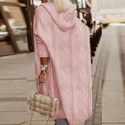 Jelone - Extended Hoodie Cardigan