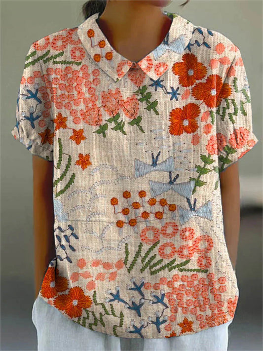 Léonie – Naïve Garden Blouse